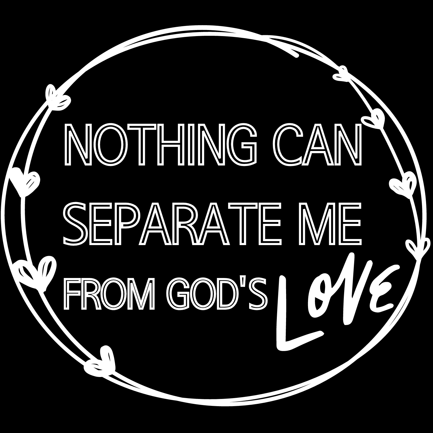 Nothing can separate me